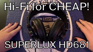 Audiophile Headphones for 20$? I Superlux HD681 Review