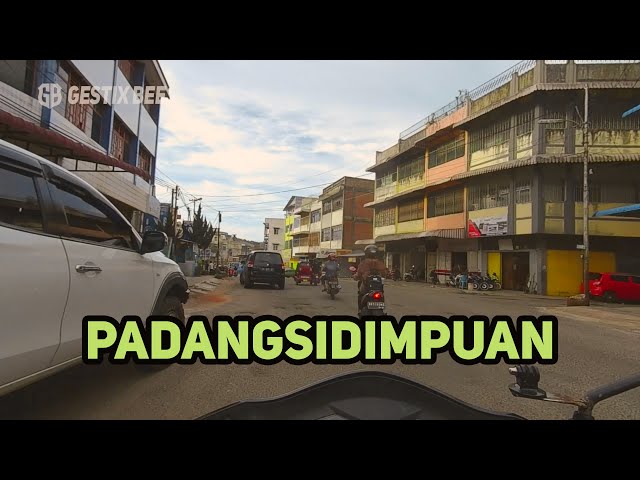 Kota Padangsidimpuan - Padang Matinggi to SM Raja Via Kenanga | Sidimpuan Motovlog class=