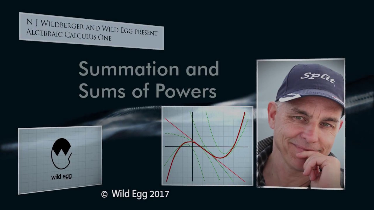 summation calculator Summation and Sums of Powers | Algebraic Calculus One | Wild Egg