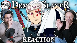 Demon Slayer 2x8 REACTION! | 