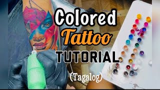 COLORED TATTOO TUTORIAL (tagalog)