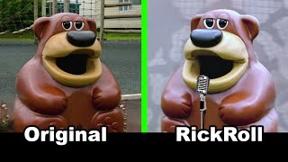 Freddy Fazbear Ur Ur Ur Meme / Original Vs Rickroll Meme | Is That Freddy Fazbear?