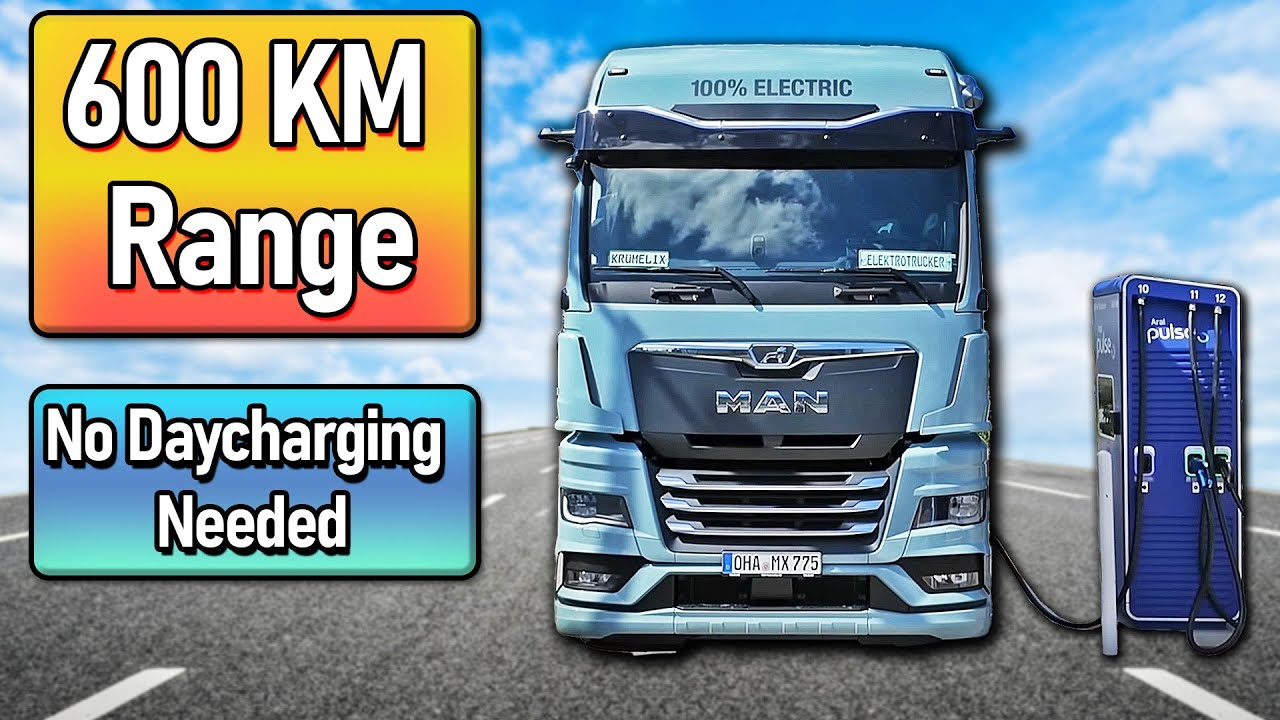 Range Anxiety does not exist with the MAN eTGX