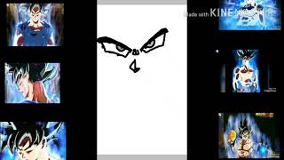 رسم غوكو الغريزة الفائقة من تطبيق الرسم screenshot 5
