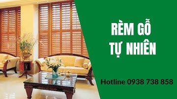 Rèm gỗ tự nhiên | Rèm gỗ cửa sổ | Rèm cửa Belife