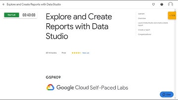 Explore and Create Reports with Data Studio