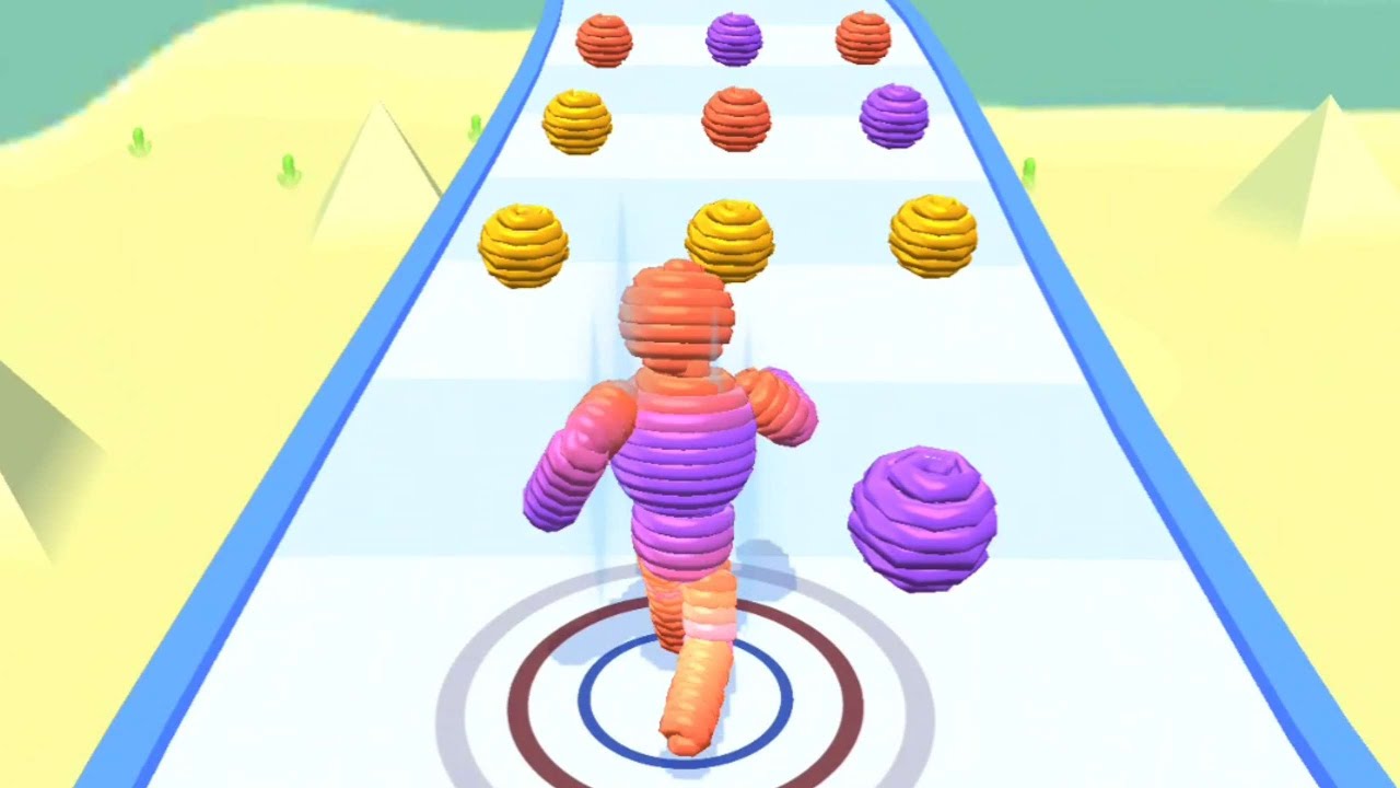 Rope-Man Run Gameplay Level 11 - 15 (Android / iOS)