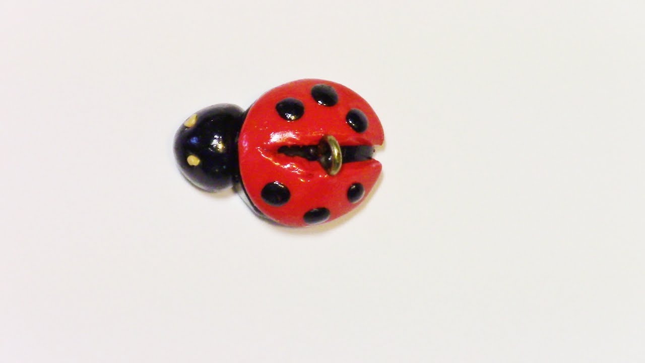 Ladybug of plasticine: ways of modeling Ladybug of plasticine: ways of modeling