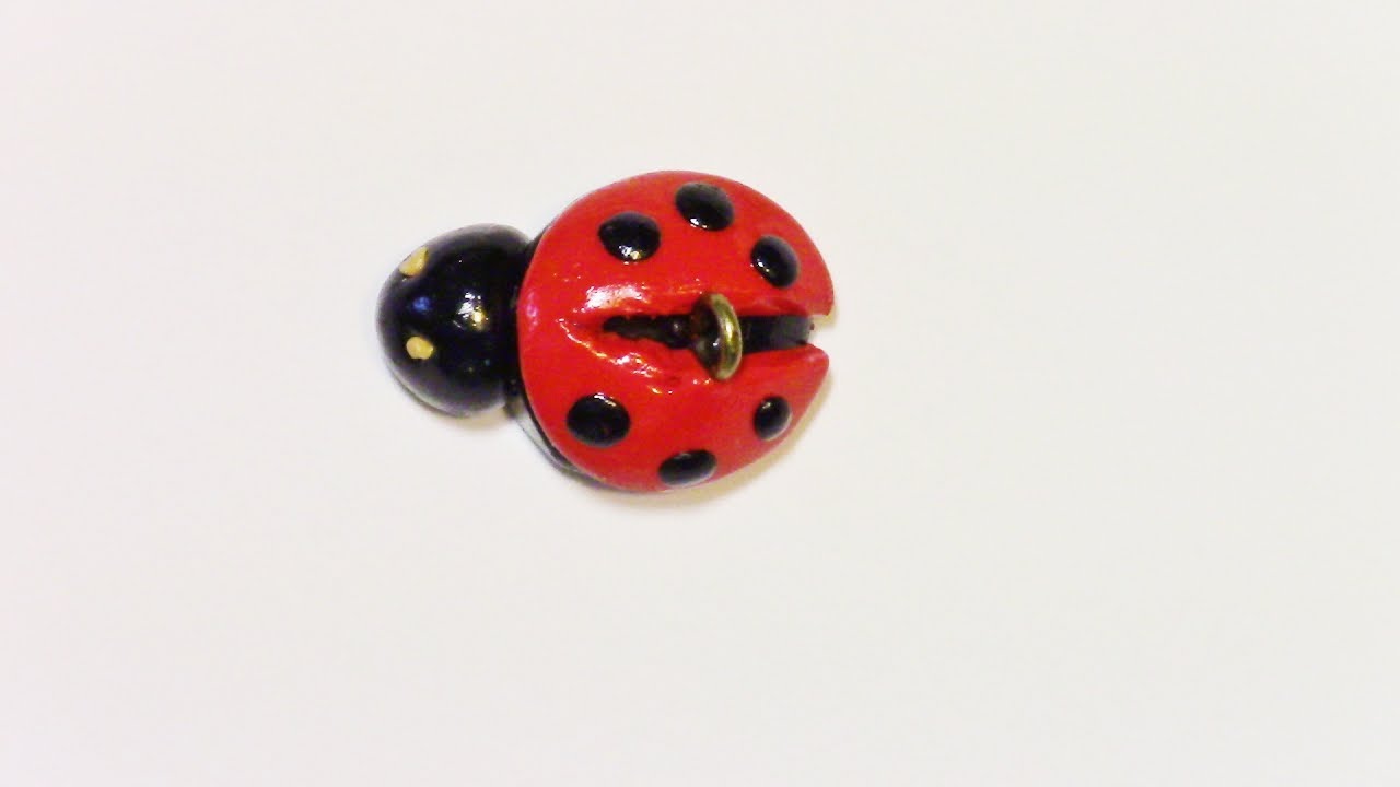 ladybug clay model