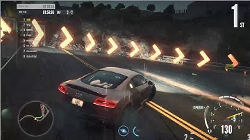 [멍몽]니드 포 스피드 엣지 (NFS Edge) CBT 아우디 r8  v10 plus 1등 모음 발전소(트래픽) 산림공원 대관람차 비행장