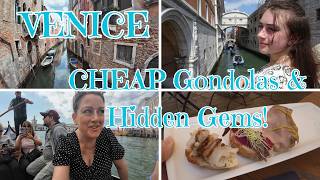 How to get a CHEAP GONDOLA Ride in VENICE, HIDDEN GEMS - A Day in VENICE 2025!