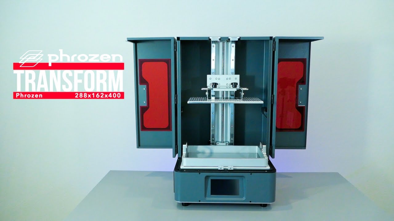 Phrozen Transform - Format Resin 3D Printer - Unbox & Setup