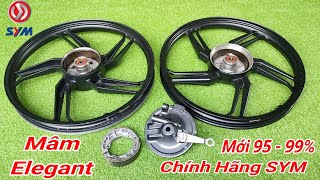 Mâm Xe Elegant 50Cc Chính Hãng Sym Mới 95-99% Hàng Tháo Xe