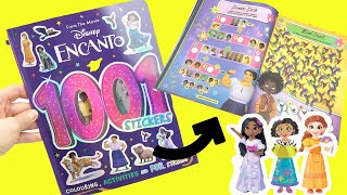 Disney Encanto Activity Coloring Book Pages with Mirabel, Luisa, Isabela Characters