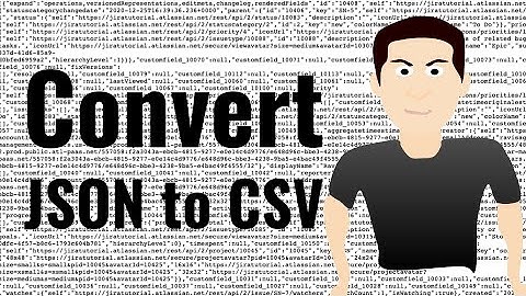 Convert JSON to CSV