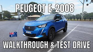 Electric Peugeot e2008 GT Australia Walkthrough and Test Drive