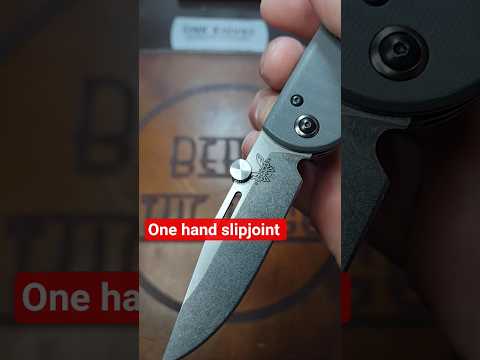 This quick stud made this almost unusable Benchmade a decent one hand opener!