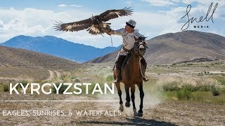 Kyrgyzstan Travel Vlog 1 - Part 2 - Sunrises, Eagle Hunts, Horse Treks, Waterfalls, and Goats!!
