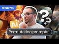 Make movies using ai  permutation prompts in freepiks ai image generator