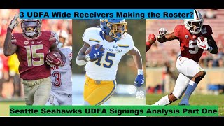 Seattle Seahawks UDFA Analysis Part One - WRs Tamorrion Terry, Cade Johnson, and Connor Wedington