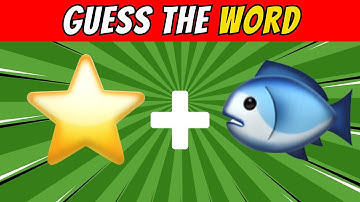 Guess the Word by Emoji | 2nd Grader Compound Words Quiz
