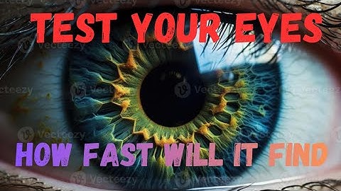 Test your eyes - spot the odd number Live