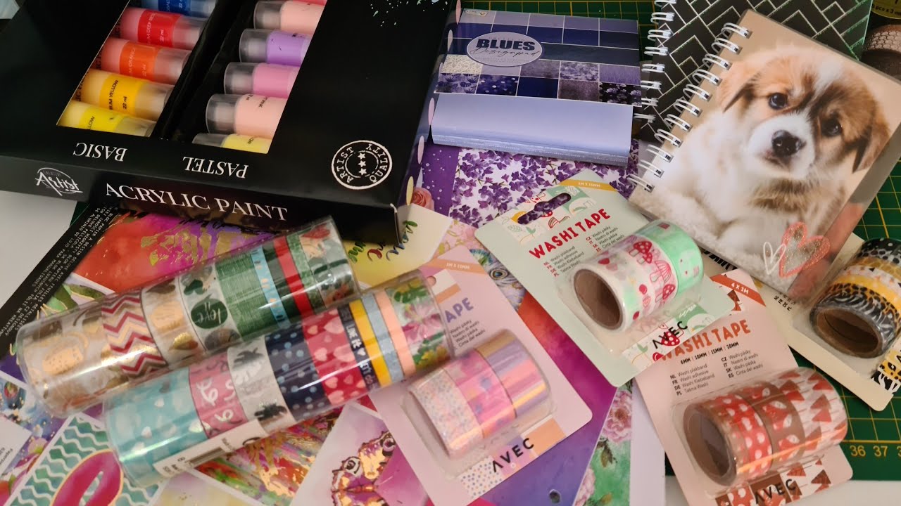 haul action *bullet journal *papeterie *coloriage