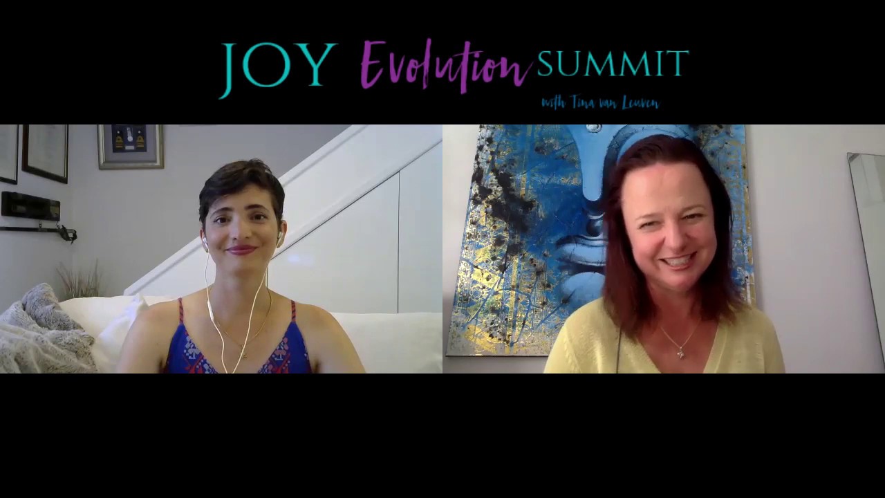 Julia McKeowen with Tina van Leuven about the Joy Evolution Summit ...