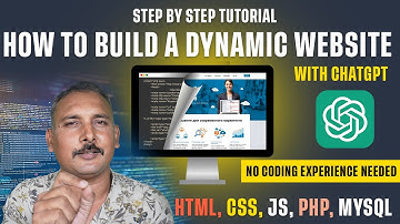 Build a Dynamic Website with ChatGPT | HTML, CSS, JS, PHP & MySQL | Admin Panel & Frontend | Part 1