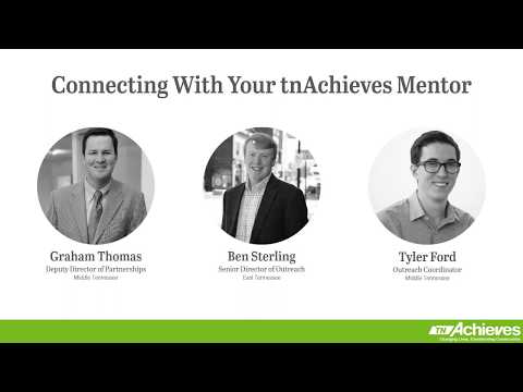 tnAchieves Virtual Community Service: Connecting With Your Mentor