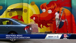 New mural represents culture, tradition of Chinatown