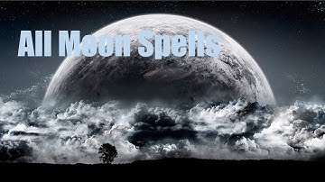 All Wizard101 Moon Spells 2015