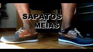 sapatos sem meias