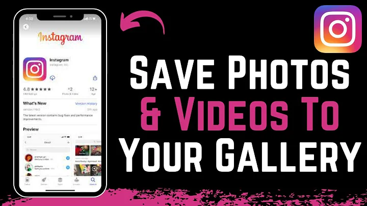 How To Save Instagram Photos And Videos To Gallery !