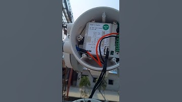 ABB magnetic flowmeter Connection #instrumentation #automation #instrumentation_and_process_control