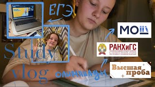 картинка: НГэшный🎄🎅🏻 Study vlog // ЕГЭ/Олимпиады/НГ //