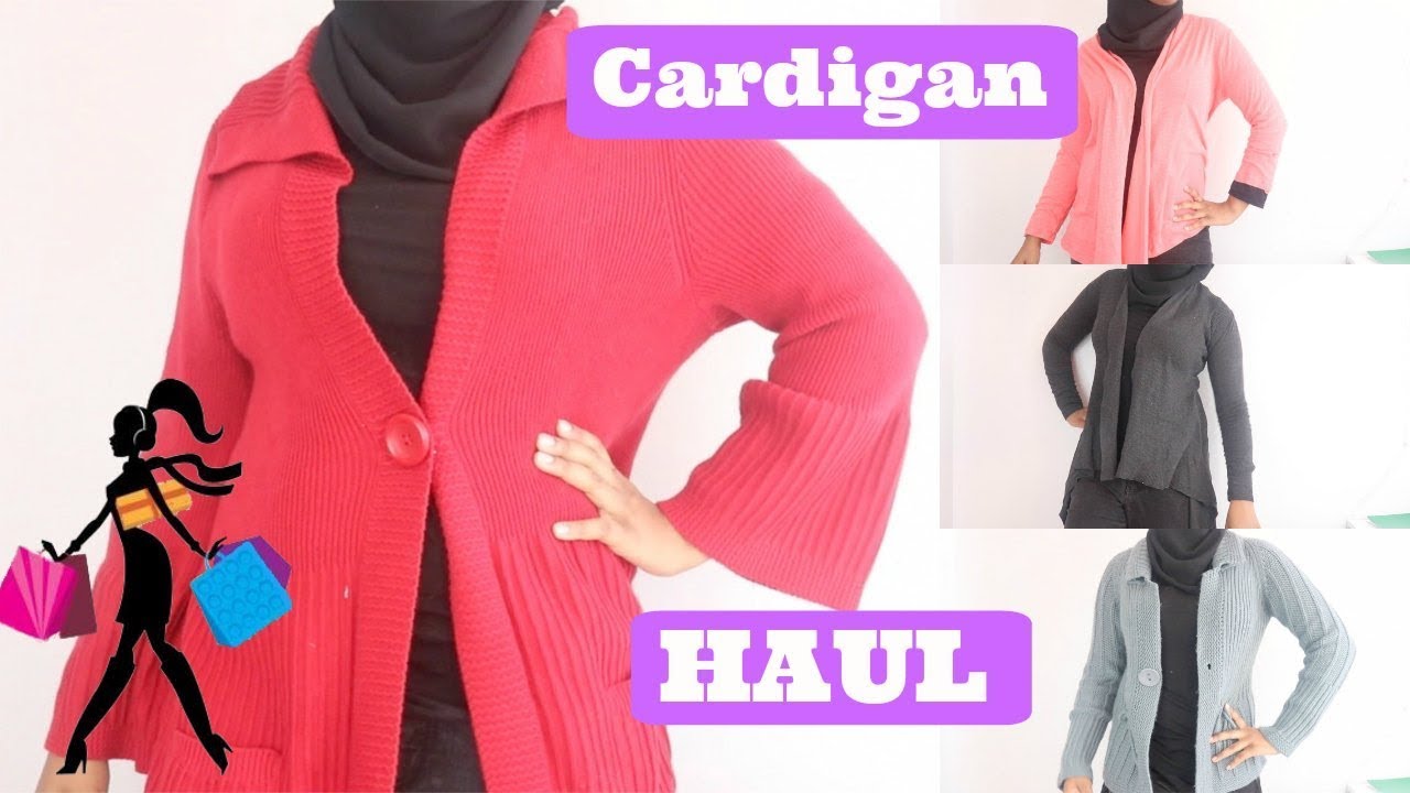 Thrift Store Haul - Cardigans - YouTube