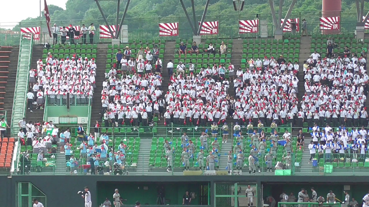 18夏 さぁ行きましょう 18 07 11藤井学園寒川高校応援団 Youtube