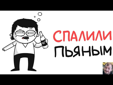 СПАЛИЛИ ПЬЯНЫМ В ПЕРВЫЙ РАЗ! (анимация) ▶ реакция