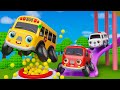 Wheels On The Bus With Balls Bus Songs Nursery Rhymes Kids Songs Baby Car Songs TV