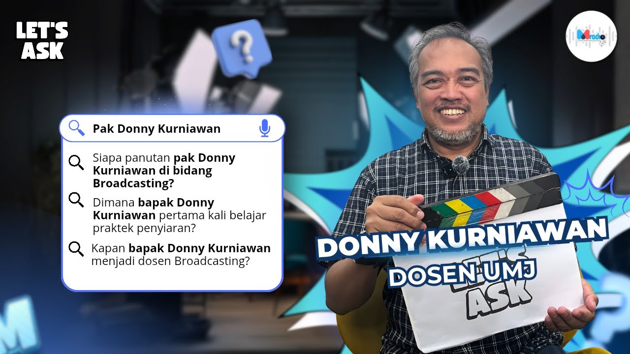 DONNY KURNIAWAN Jadi Jurnalis Sejak 1996?! | Let's Ask | EP. 3