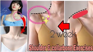 Top Exercises for Girls | Shoulder \& Collarbone Exercise at Home in 2 Week