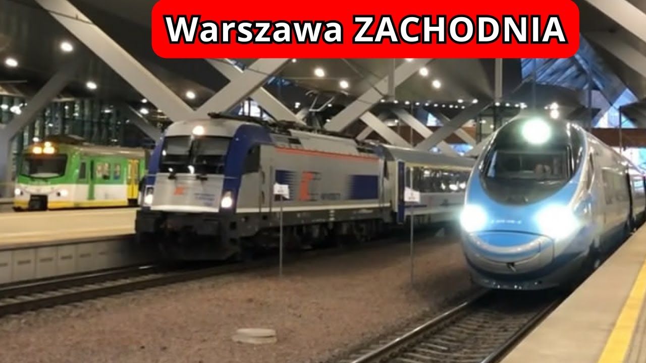 Urząd Transportu Kolejowego – transmisja widoku na Warszawę Zachodnią