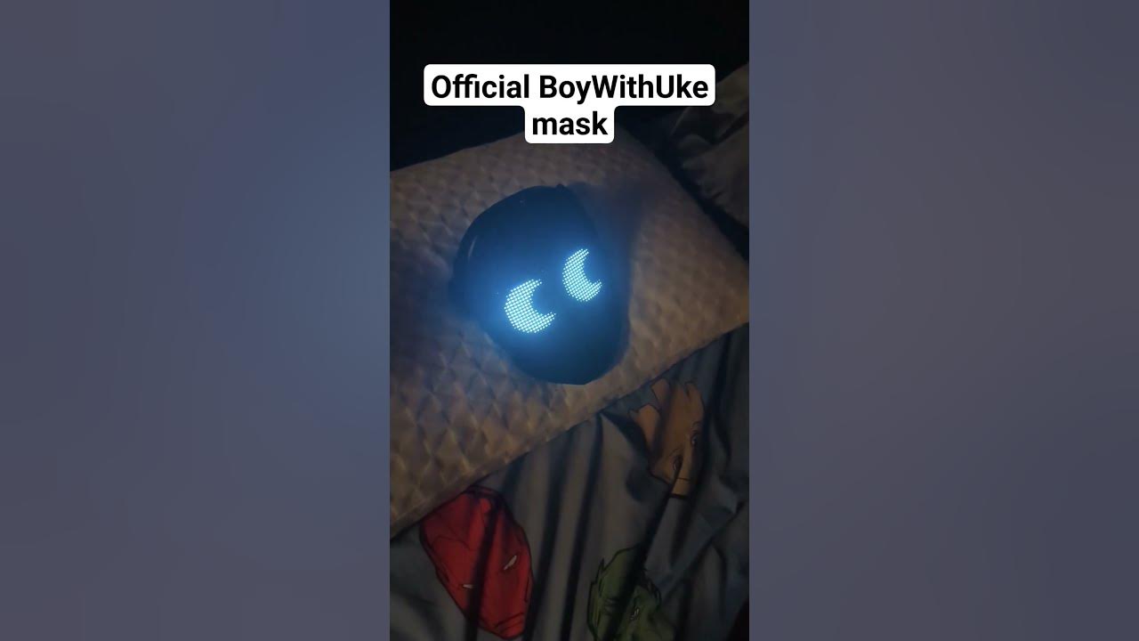 Official BoyWithUke mask on Amazon shorts coolgadgets boywithuke
