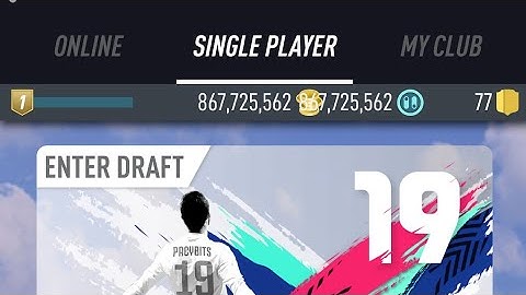 FUT 19 DRAFT PACYBİTS v 1.3.7 MOD APK DOWNLOAD FOR ANDROİD HACK & CHEATS