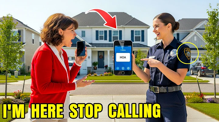 HOA Karen Called Cops on My Wife for Not Opening the Door — Didn’t Know She’s the New Police Chief!
