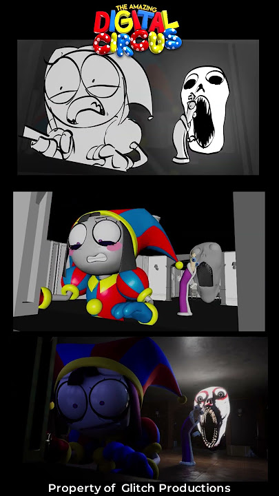 The Amazing Digital Circus - Episode 3 SPOOoooky Behind The Scenees #shorts