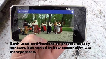 Exploring Seasonality in Mobile Cultural Heritage