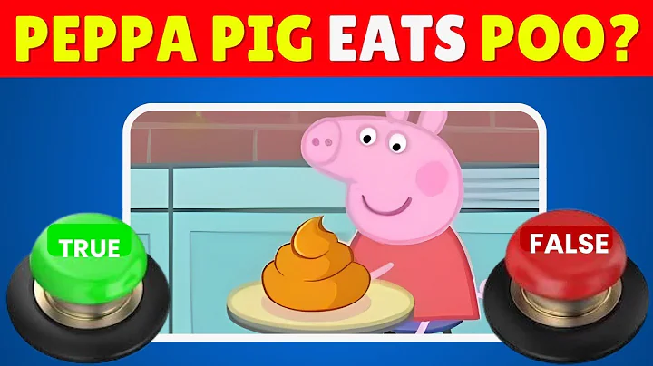 ⭕❌ Peppa Pig True or False Quiz! 🐷 50 Fun Questions for Real Peppa Fans!