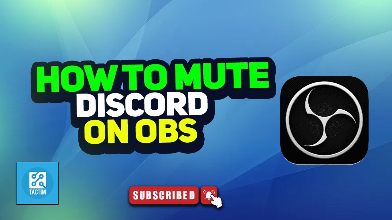 how-to-mute-discord-on-obs-2025-youtube